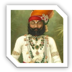 A painting of a person with a beard and a turban

Description automatically generated with low confidence