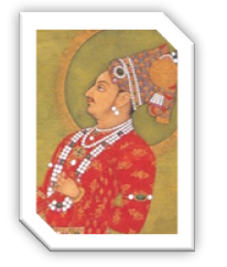 A close-up of a painting of a person

Description automatically generated
