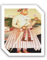 A painting of a person holding a flowerDescription automatically generated with medium confidence